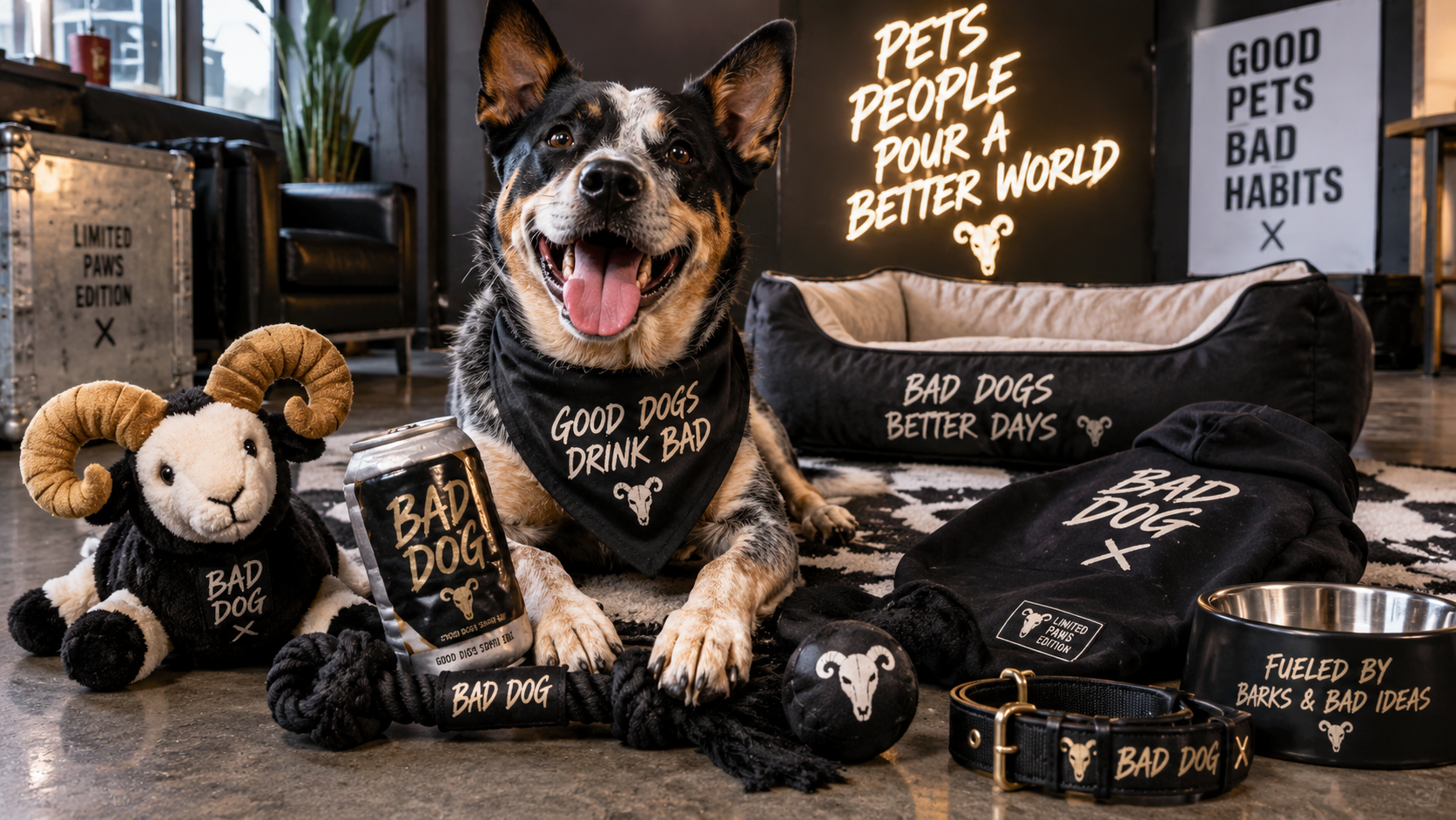 犬用品まで“推しブランド化”？BARK × Liquid Deathが仕掛ける異色のペットコラボ